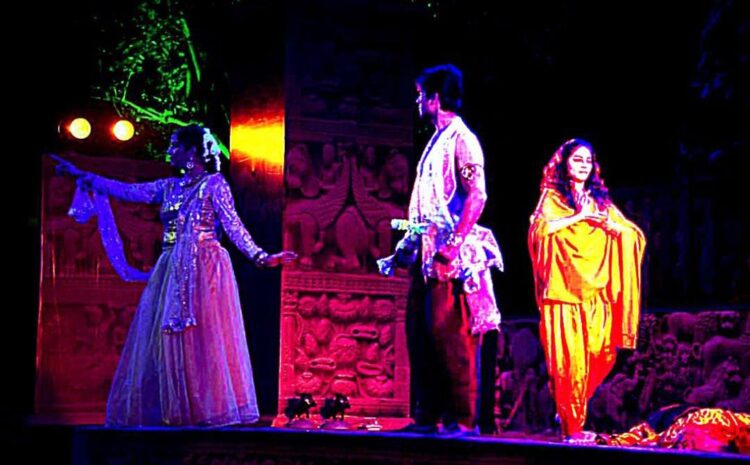 AMRAPALI AND BUDDHA